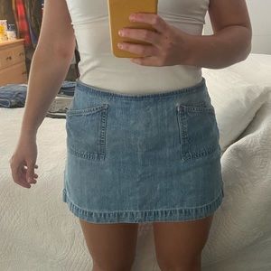 Vintage Jean Skort